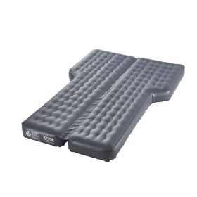 VEVOR Car Air Mattress, Inflatable Car Camping Mattress, Oxford Thickened Travel Beds, Comfortable and Durable Portable Sleeping Pad with Air Pum